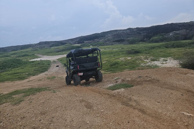 5-seater UTV 4 Hours Island tour in Aruba - Stop 1: Alto Vista Chapel after the California Lighthouse coastline drive