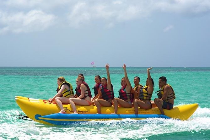 Aruba Banana Boat Fun Ride - Aruba Banana Boat Fun Ride: the quick adrenaline fix on Noord Beach