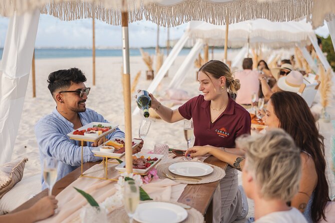 Aruba Eagle Beach Romantic Sunset Picnic in a Luxury Cabana - Using your music and making photos without turning it into a production