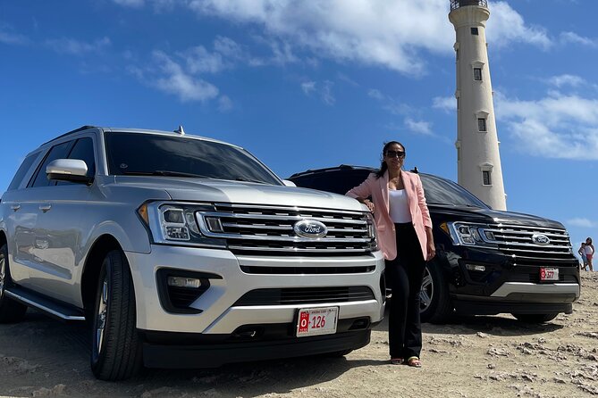 Aruba Luxury Private Transport - The 15 to 30 minute ride to Oranjestad hotels