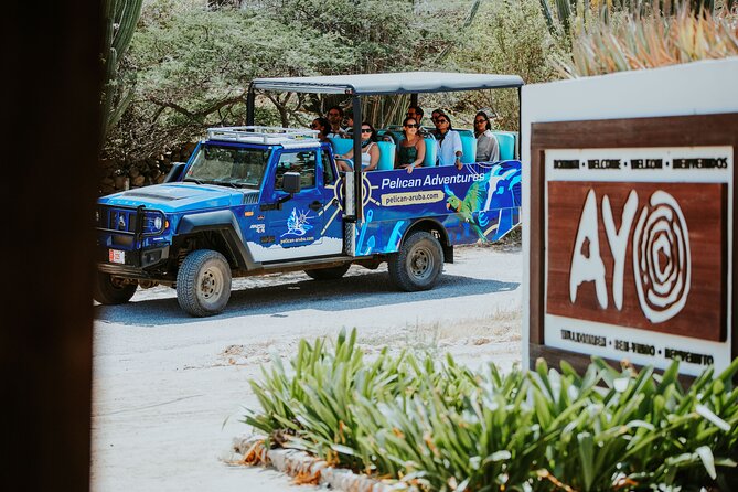 Aruba Natural Wonders Caves and Natural Pool Jeep Tour - Fontein Cave and the Fish Pedicure: Arawak Drawings + a Wiggly Surprise
