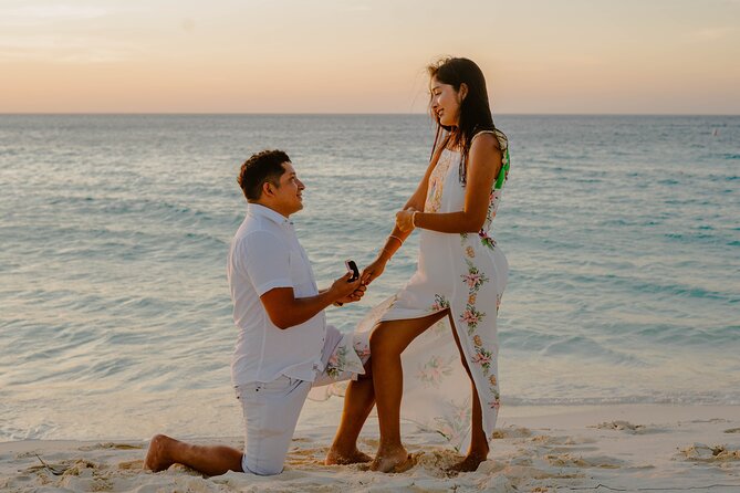 Aruba Romantic Sunset Photoshoot & Beach Picnic in Luxury Cabana - Butler Service and Surprise Planning Without the Extra Fuss