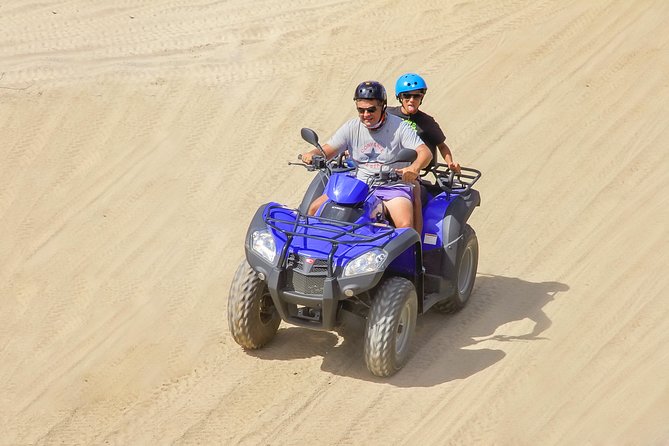 Aruba Single or Double Seater ATV Rentals for Off-Road Adventure - Safety and comfort: helmets are included, but your body has to do the work
