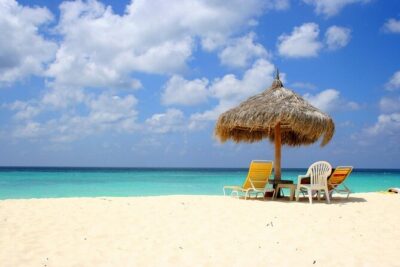 Baby Beach Day Roundtrip - The drive: about 45 minutes, plus Aruba context on the way