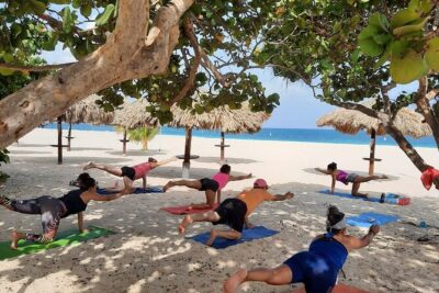 Beach Yoga, Sound Bath & meditation, all levels welcome - Fusion Yoga on the Sand: What “All Levels” Really Means Here
