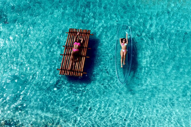 Clear kayak & Bamboo raft ARUBA! Same Day Delivery! PACKAGE DEAL! - The big idea: two photo sessions plus drone in a tight window