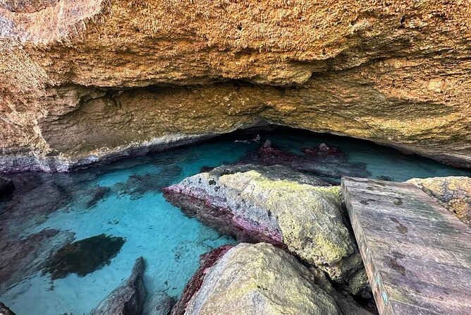 Explore Aruba with Escape Aruba(Private) - Stop 4: Natural Bridge Aruba for the Fun Part of Geology