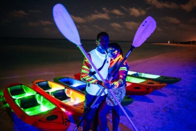 Glow Through the Night with LED Kayak Adventure in Aruba - From Surfside Beach Bar to the Waterline: How the 1.5 Hours Feel