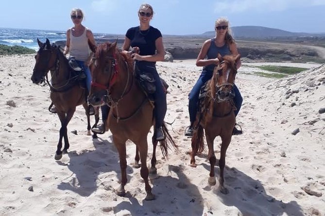 Horseback Riding 2 Hr SUNSET , Rock formation & North Coast Ride - North Coast Riding: Rock Formation, Rugged Shoreline, and Photo Stops