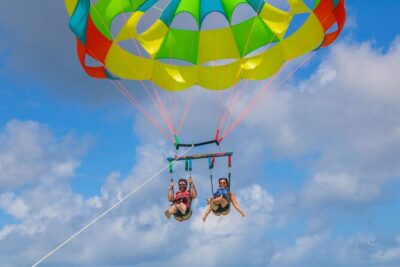 Parasailing and Photography Session Experience - Getting Harnessed: weight limits, wind conditions, and what to expect