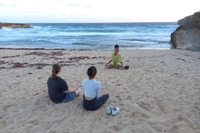 Private Guided Beach Meditation & Hike + Transfer - Beach meditation on the sand: where the instruction lands