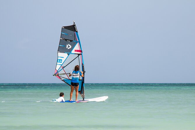 Private Windsurfing Lessons in Aruba - Where You Meet at Aruba Active Vacations (Rooi Santo 28)