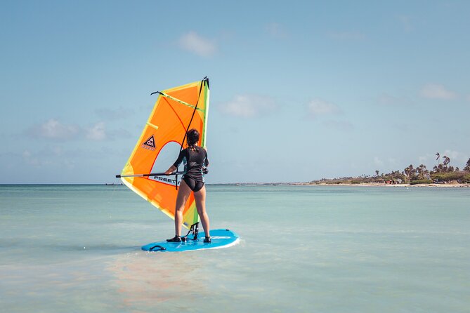 Private Windsurfing Lessons in Aruba - Gear and Safety: Watershoes, Life Jackets, and What’s Actually Provided