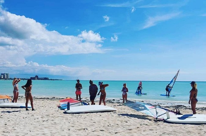 Private Windsurfing Lessons in Aruba - The First Hour on the Beach: Learn the Sail Before You Sail