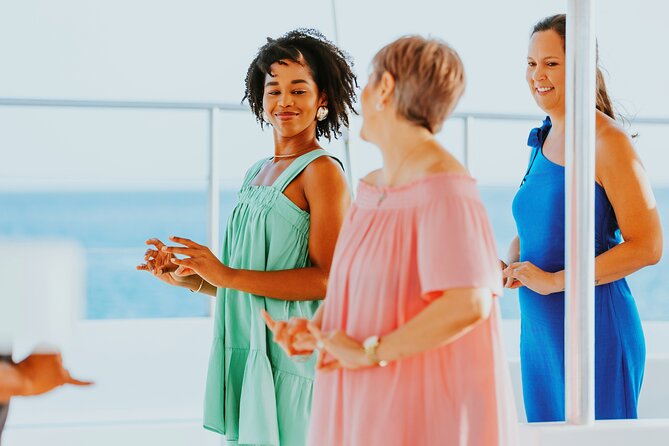 Salsa, Sunsets & Mojitos at Sea - Pelican Pier at 5:30 pm: Meeting Up and Starting Smooth