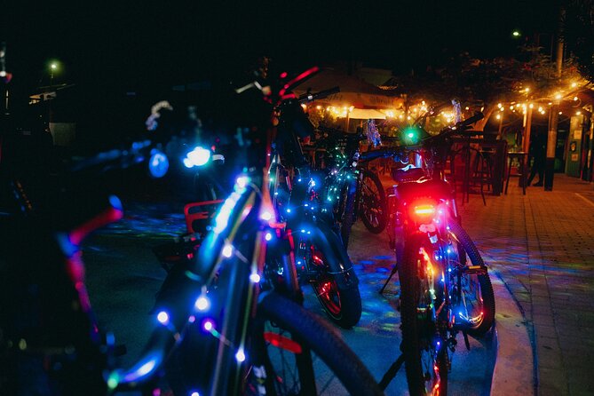 Semi-Private Christmas Edition Twilight Glow E-Bike Oranjestad - Eagle Beach to Oranjestad: the sunset stretch along the water