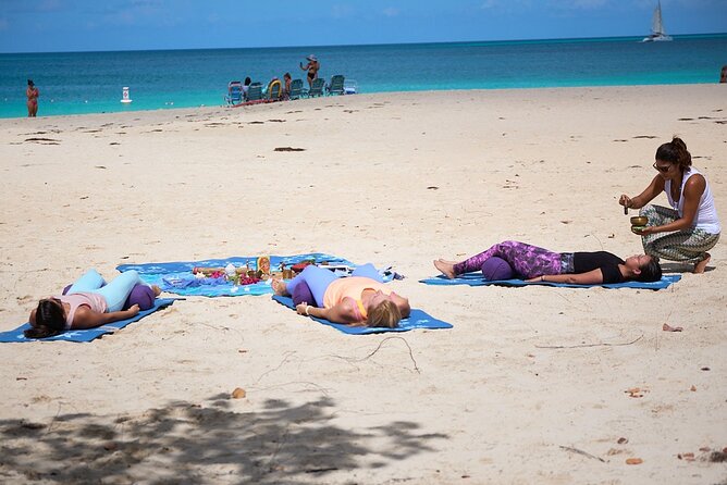 Sound Healing, Chakras opening & Meditation at Eagle beach - What you do first: guided meditation and body connection
