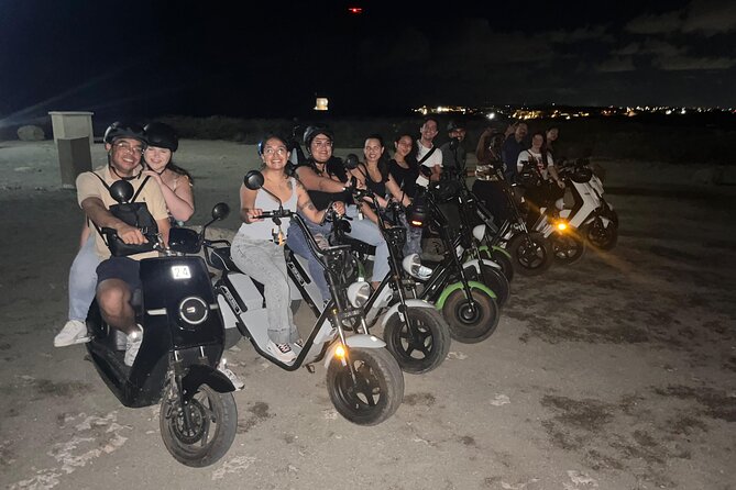 Sunset Island Tour in Aruba on Electric Scooter (1 or 2-seater) - Palm Beach Boulevard to Arashi Beach: Resort Lights and Coastal Calm